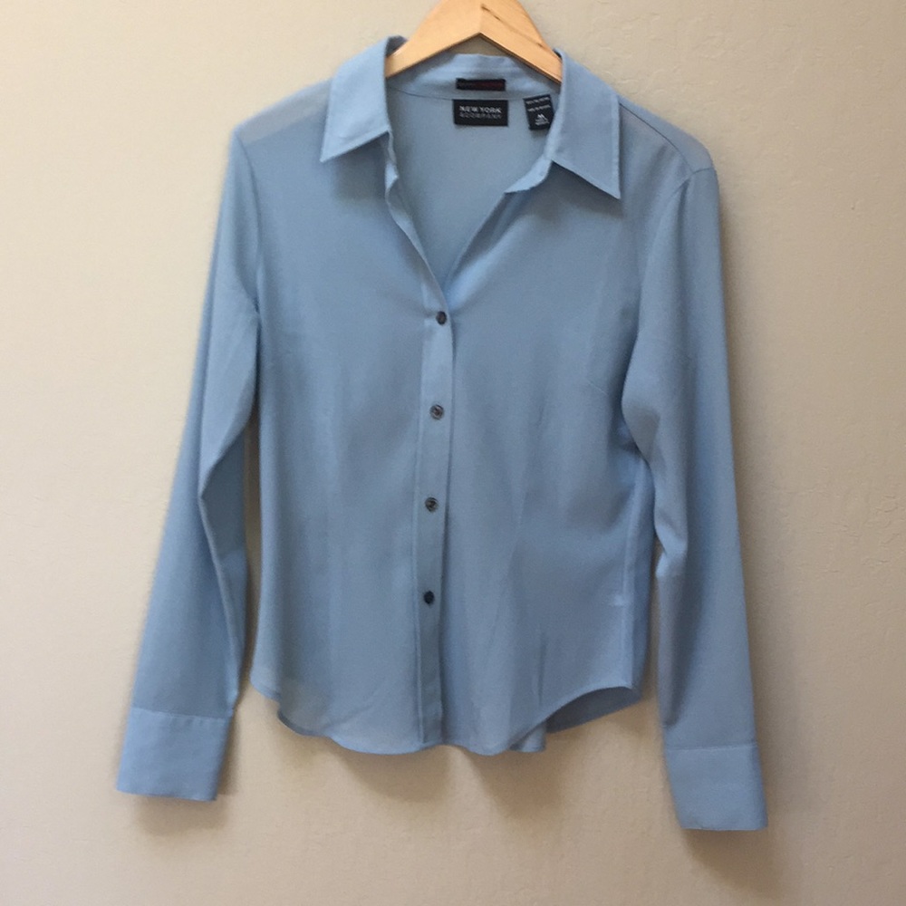 Button Front Blouse